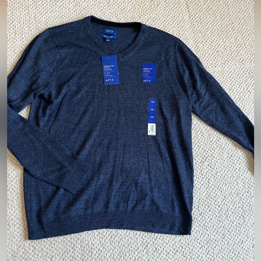Men’s merino sweater